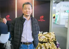 Andy Chen, Director at Land Produce from China and Intafresh B.V. from Poeldijk in The Netherlands.