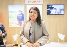 Graces Reyes is sales assistant at La Grama from Peru.