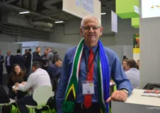 Another familiar face is Anton Kruger CEO of the FPEF as always with his South African scarf on.