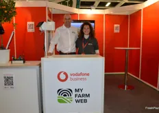 My Farm Web is a South African precision digital platform working together with Vodafone. The key focus is to allow farmers to use the digital tool to increase productivity and sustainability. Wynard Malan - My Farm Web and Sophie Myles - Vodafone.