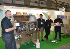 Ravenwood Packaging were promoting the NOBAC 5000L linerless label applicator. David Gooding, James Wilbraham, James Reid and Jan Rees were at the stand.