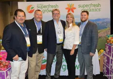 The team with Domex Superfresh Growers is excited to be back in Montreal. From left to right Paul Newstead, Jay Short, Dan Harrington, Tanya Shoemaker, and Ryan Cleary.