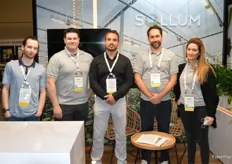 Sollum Technologies with Charles Smith, Maxime Circé, Gabriel Dupras, Patrick Ménard, Jenny Zammit.