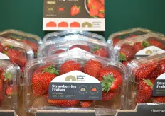 A new program from Nature Fresh Farms, greenhouse grown strawberries. They are available from October until June. 