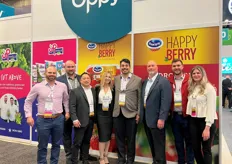 The Oppy team! From left to right are Michael Wexler, Stewart Lapage (2022 Young Professional Award winner), Aaron Quon, Susanne Bertolas (2022 Outstanding Women in Produce recipient), Colbet Rahal, Brett Libke, Myles Coueffin (2022 Passion for Produce Participant) and Kelsey Van Lissum. 